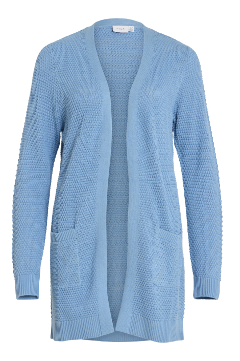 Vila blauwe dames vest