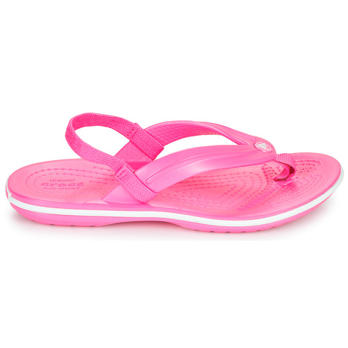 Crocs - CROCBAND STRAP FLIP K - Rose