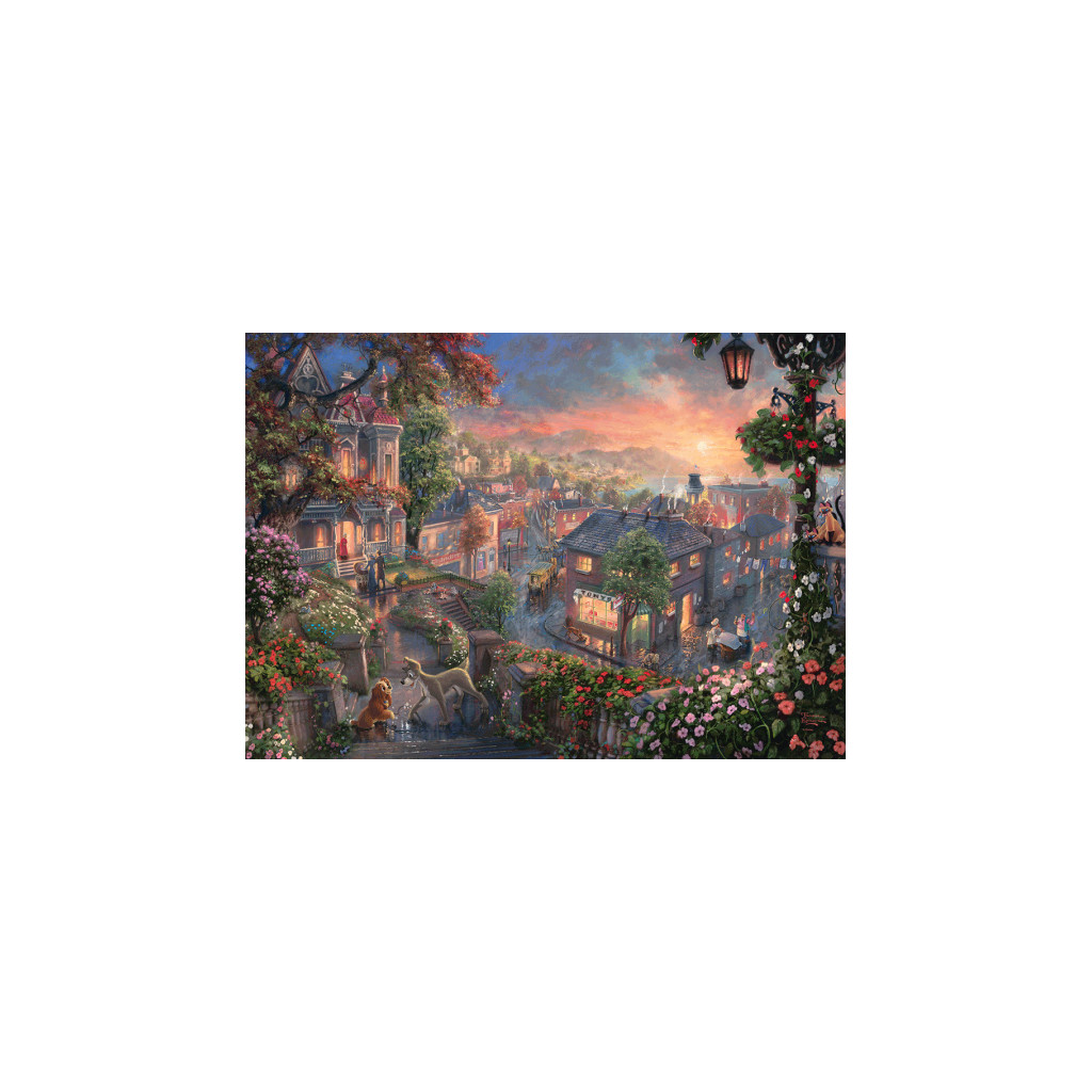 Puzzle -   La Belle et le Clochard - 1000 Pièces