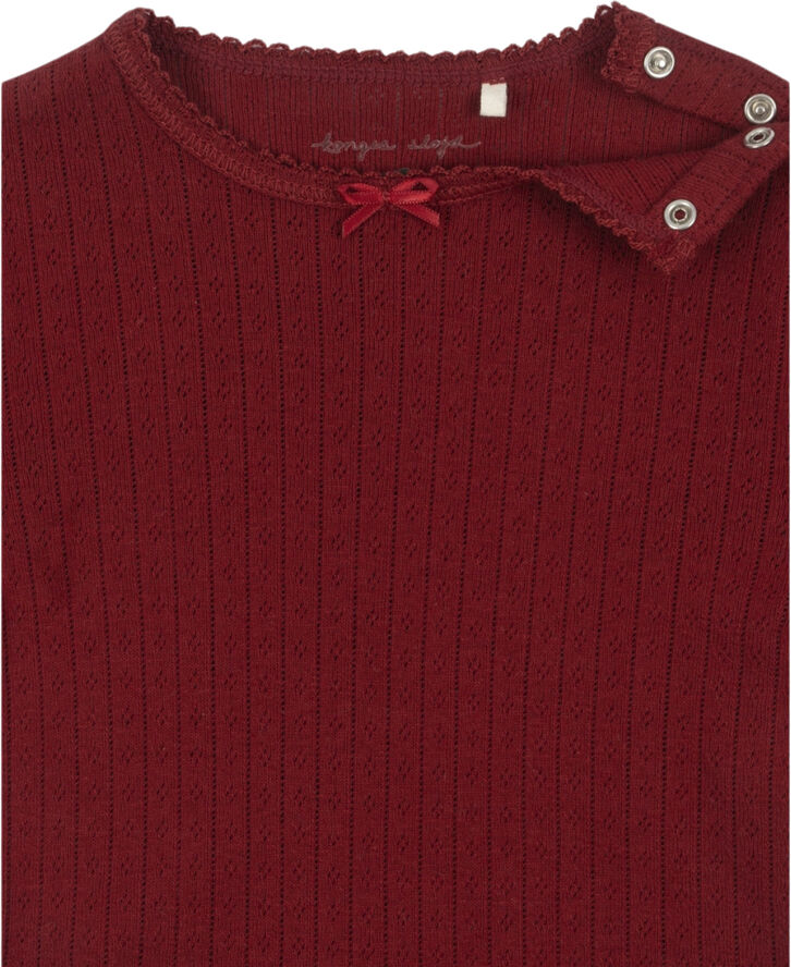 Konges Sløjd MINNIE BODY GOTS Red dahlia