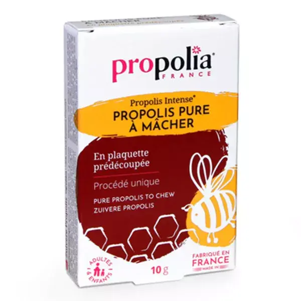 Propolia Intense Própolis Pura Mastigável Pré-cortada 10g