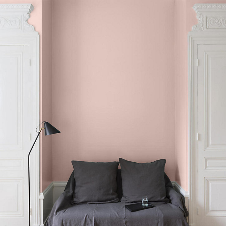 Peinture multisupport murs, plafonds et boiseries Velours de peinture rose froufrou Libéron 0,5L