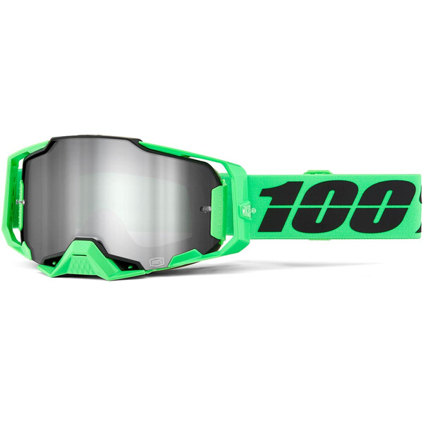 100% - Masque Armega Anza 2 - Silver Mirror Vert