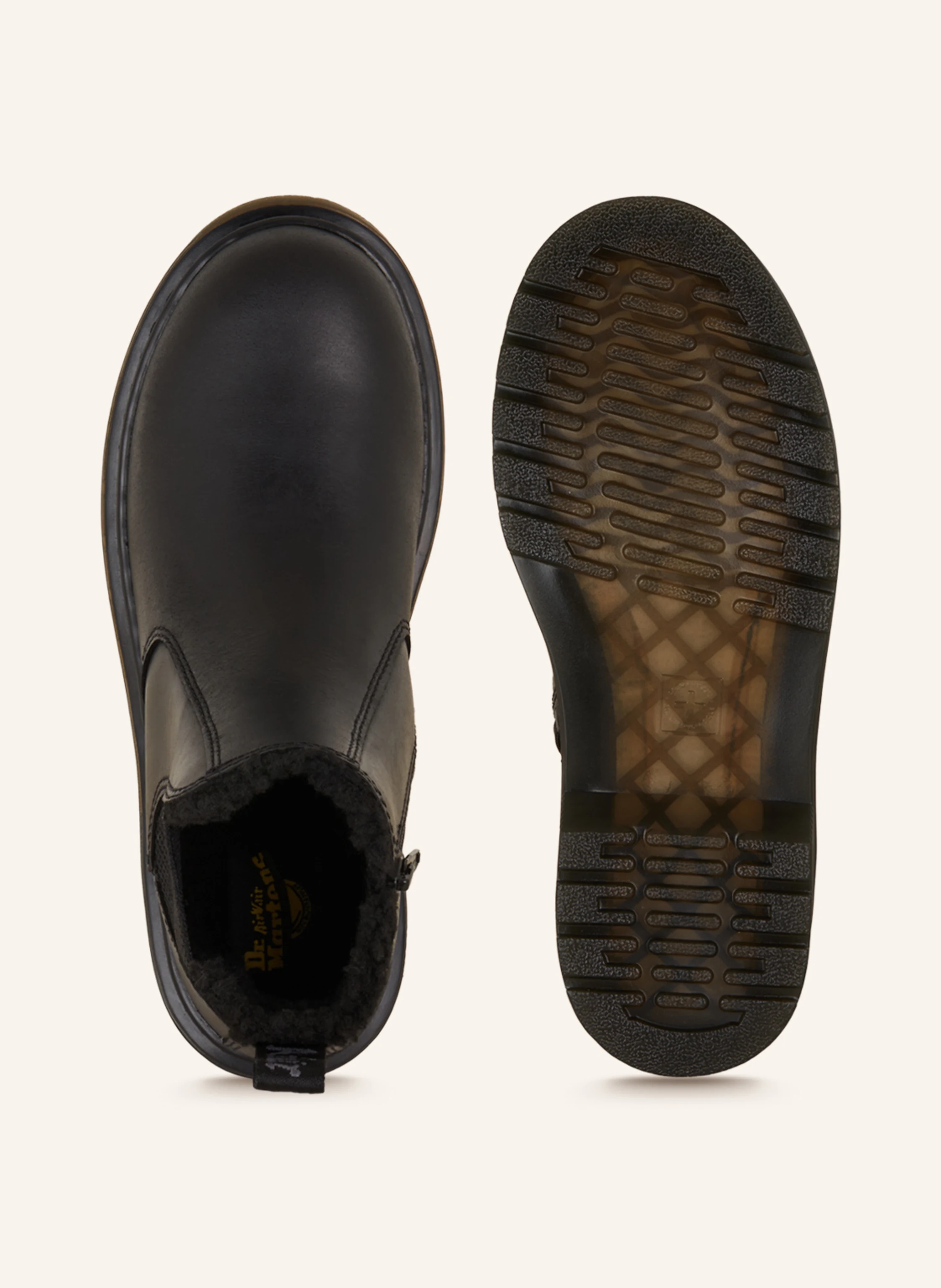Dr. Martens Chelsea-Boots 2976 LEONORE mit Kunstfell