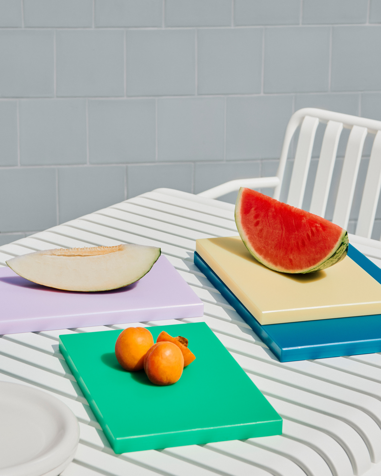 Snijplank Slice Chopping Board medium geel