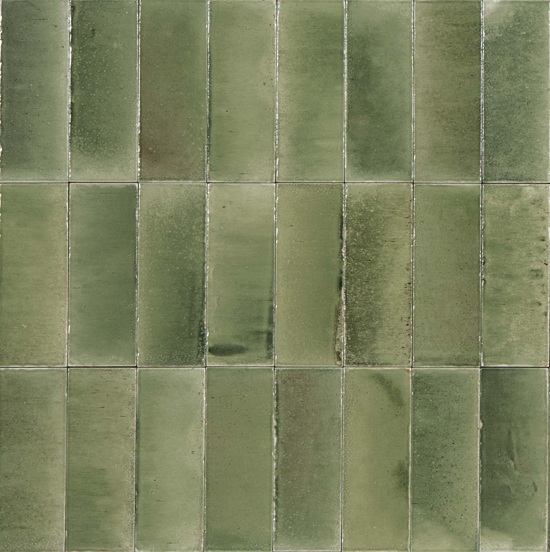 Valence Pinot wandtegel 7.5x20cm giada glans