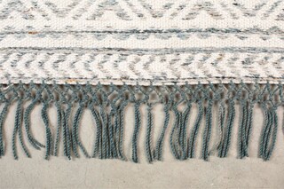 Teppich LIV 170 x 240 cm klassisch blau /beige