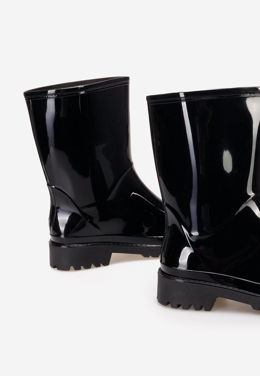 Bottes en caoutchouc noires Barissa