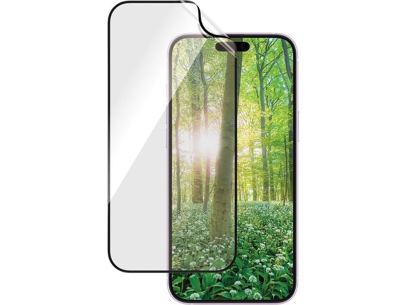 Panzerglass Displayschutz Ultra Wide Fit MATRIX iPhone 15 P MATRIX-Display-Schutzfolie für das Apple iPhone 15 Plus/iPhone 16 Plus