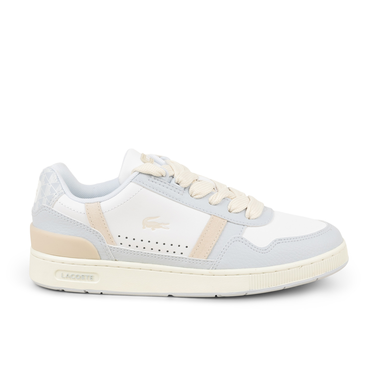 Baskets femme LACOSTE T CLIP PASTEL