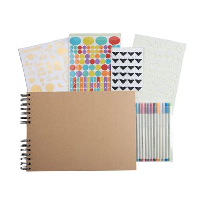 Exacompta Scrap-Addict Scrapbooking Kit - Album - 210 x 10x15 cm - Fauna x 1