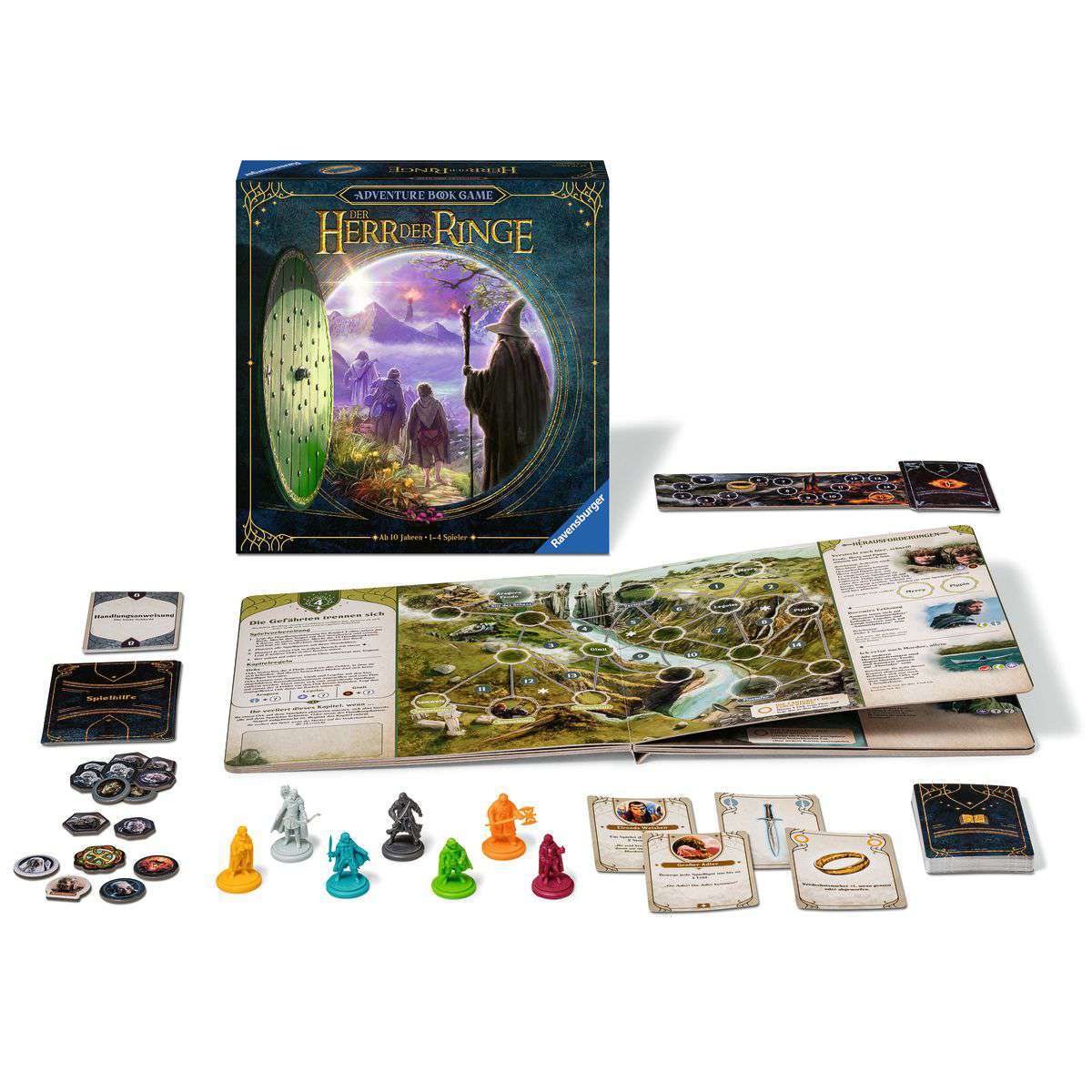 Ravensburger Spiel Der Herr der Ringe - Adventure Book Game