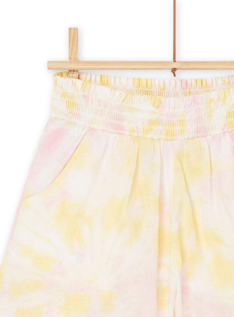 Short tye and dye rose poudré