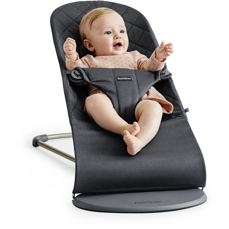 BABYBJÖRN Babywippe Bliss Perlmuttrosa Mesh