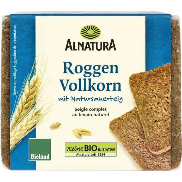 Bio Roggenvollkornbrot Bioland