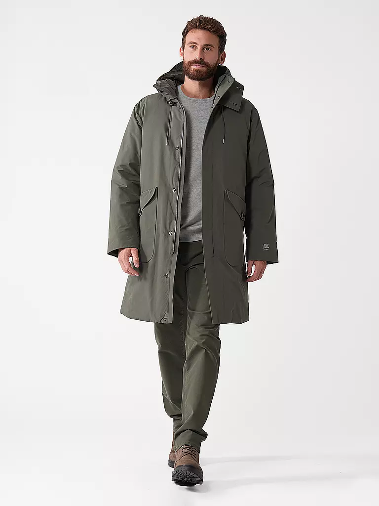 CP COMPANY Parka MICRO M olive