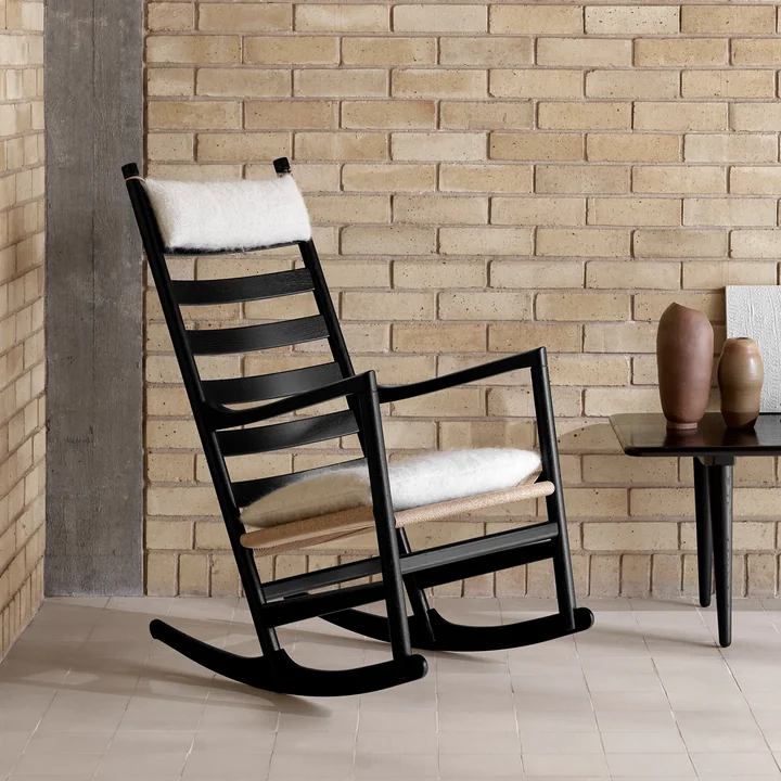 Carl Hansen - CH45 Sitz- und Nackenkissen, anthrazit (Hallingdal 180)