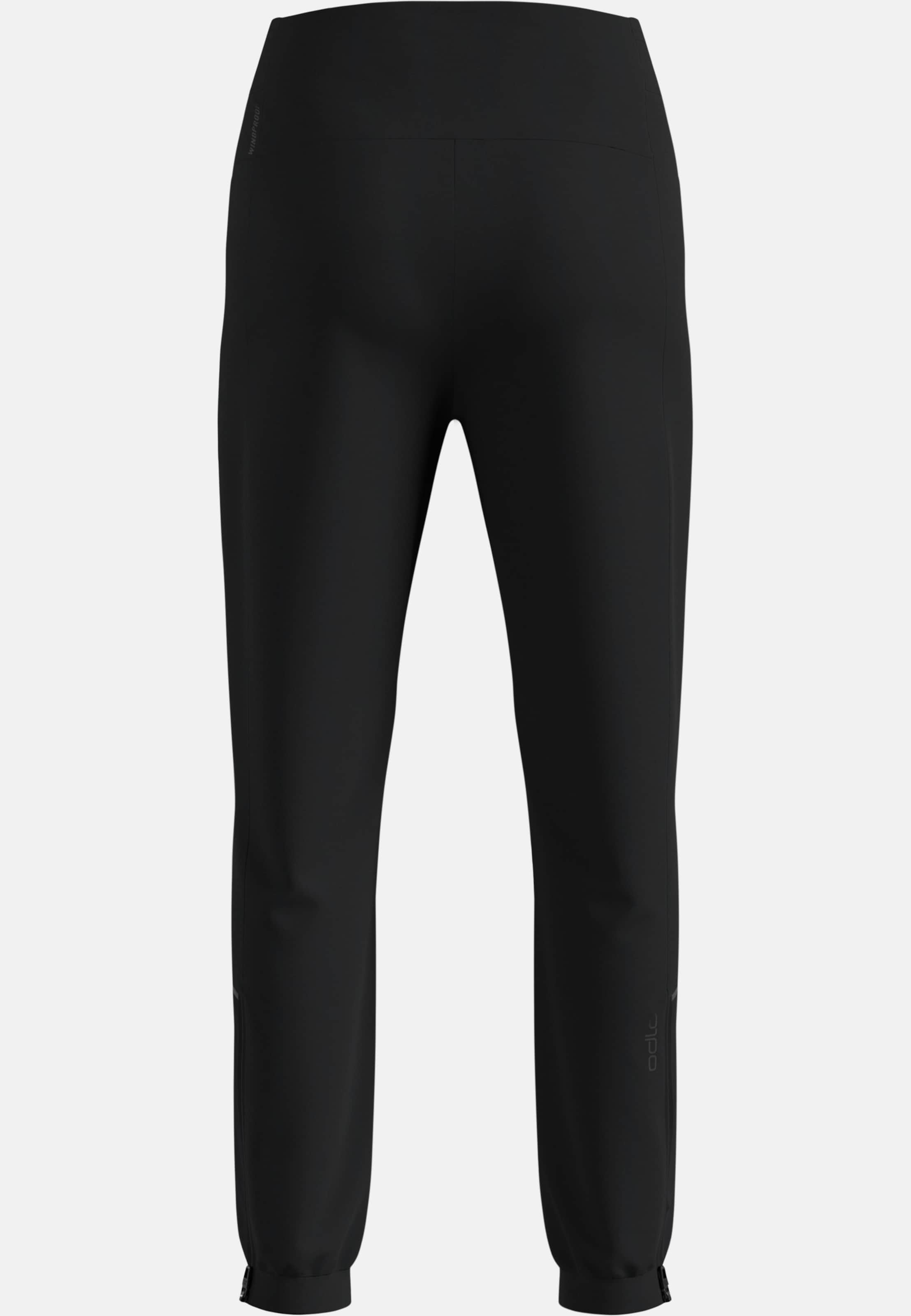 Winddichte Zeroweight Elite Langlaufhose in black