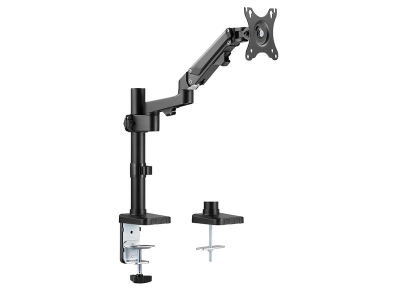 NEOMOUNTS Tischhalterung DS70-750BL1 bis 7 kg – Schwarz Full-Motion-Tischhalterung für 17-27