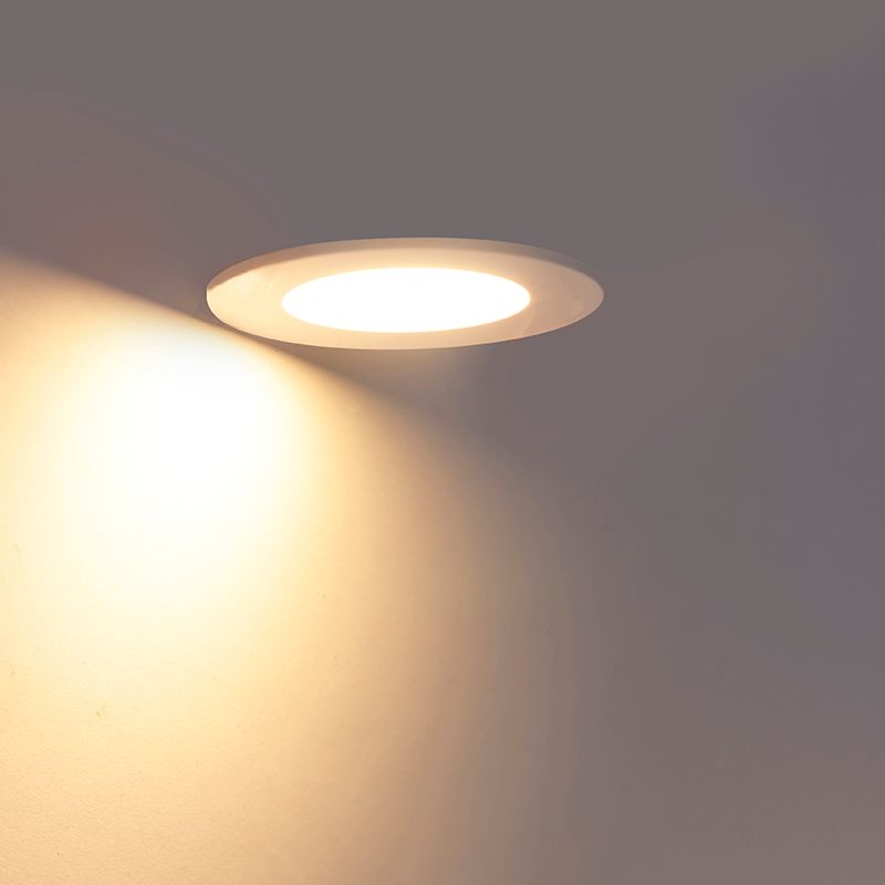Set van 6 inbouwspots wit incl. LED 3-staps dimbaar IP65 - Blanca