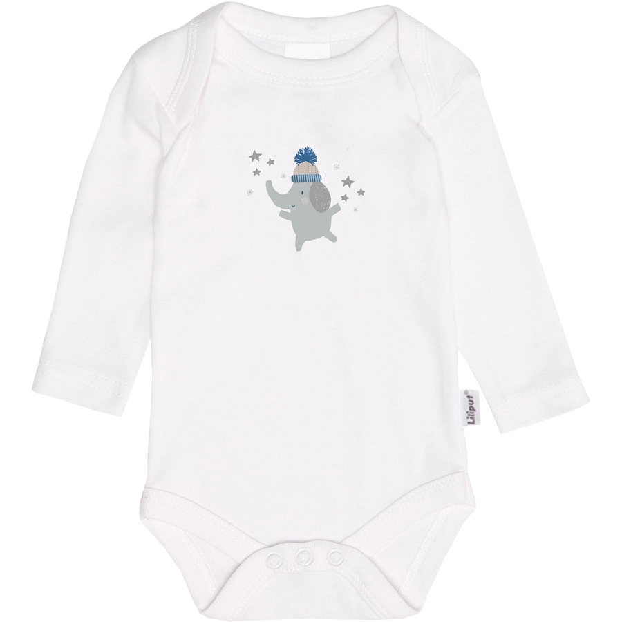 Liliput Langarmbody (Set, 2-tlg.) grau-weiss