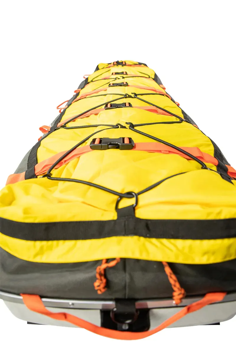 Fjellpulken Traverse 185 M/Forsterket Drag Og Sele Yellow