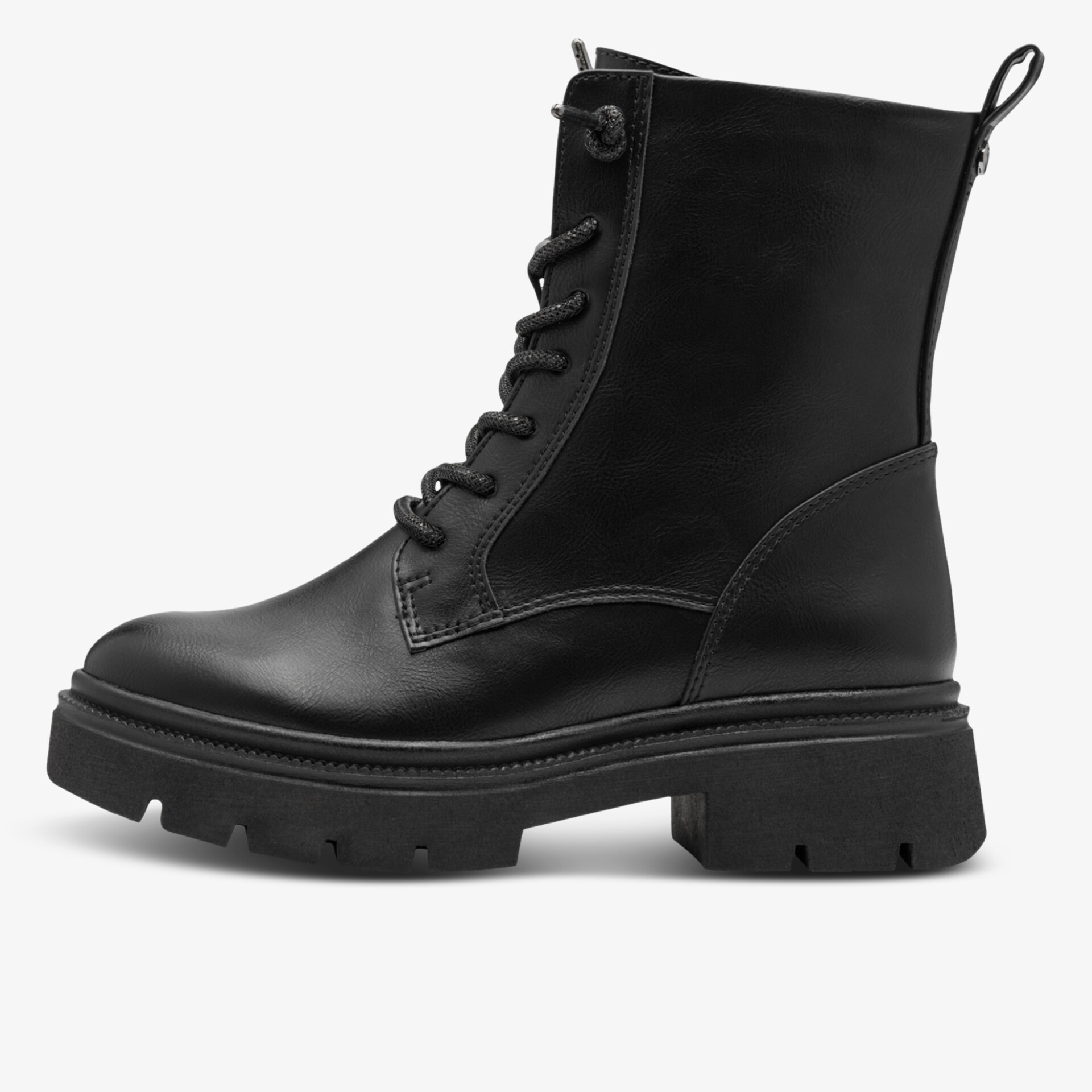 MARCO TOZZI Damen Biker Boots schwarz