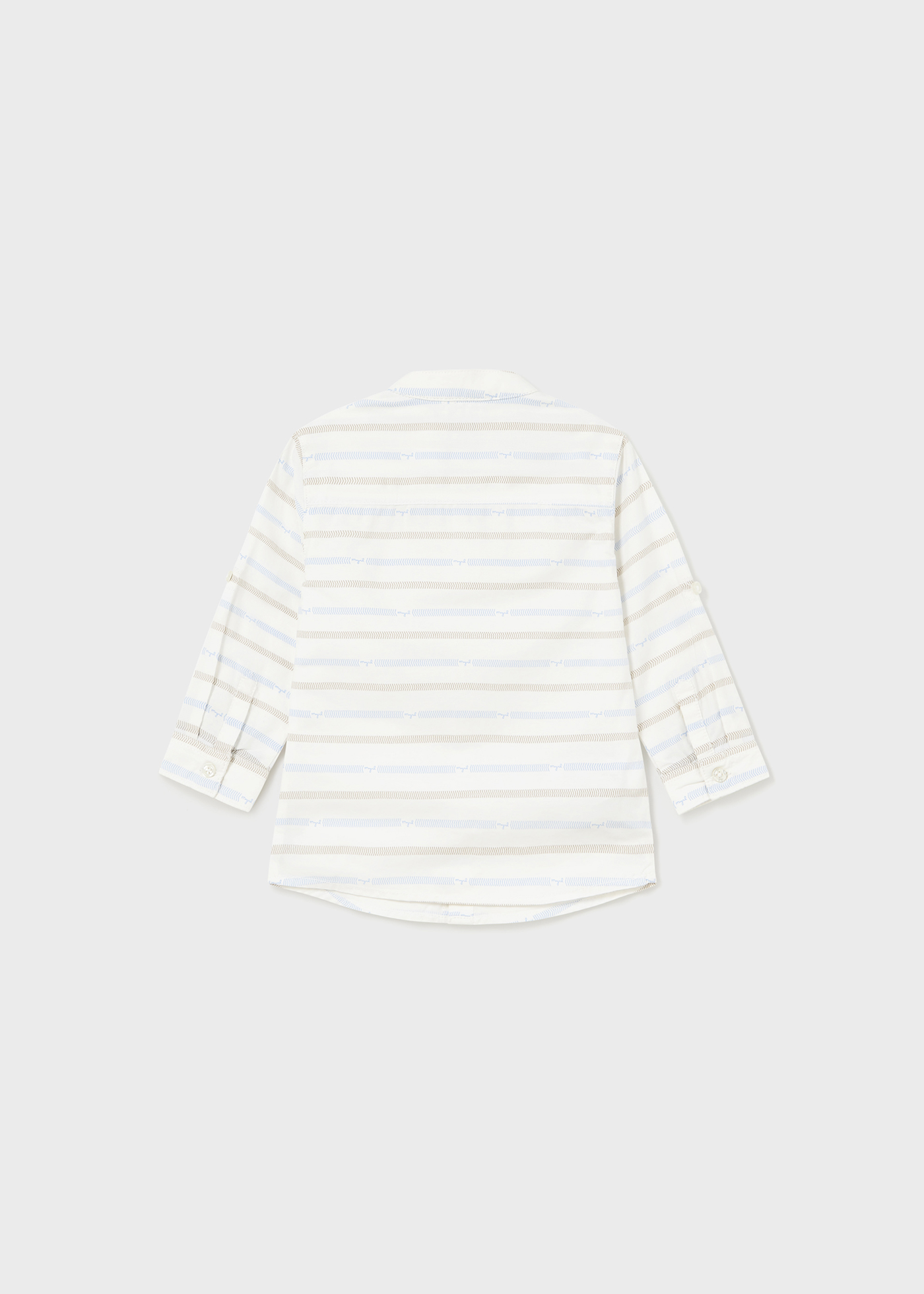 Camisa de algodão popeline para bebês da Better Cotton