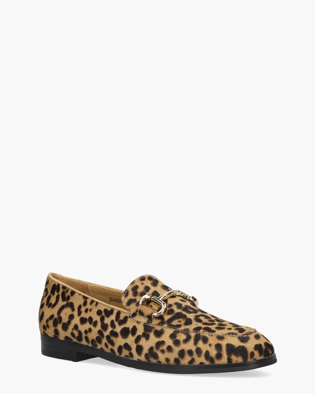 Di Lauro Laure Bruin/Zwart Damesloafers