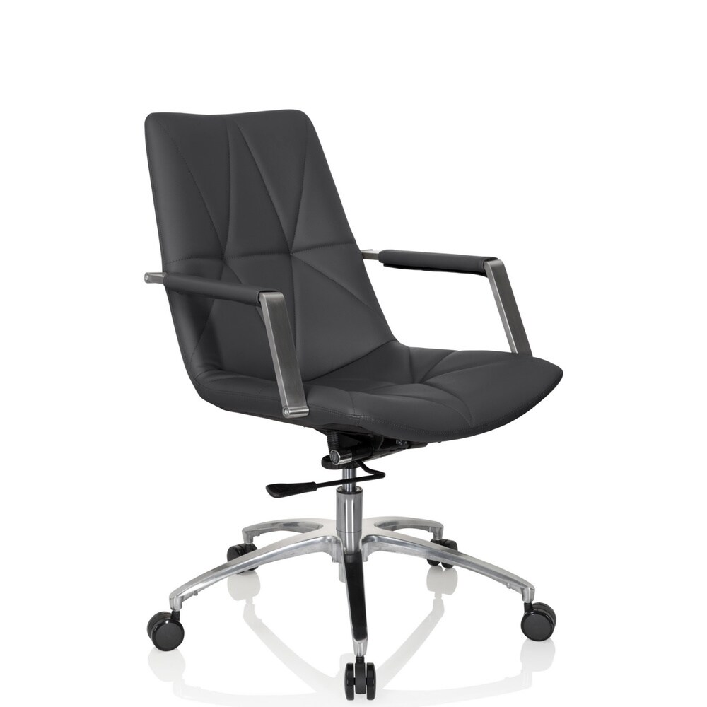 Home Office Bürostuhl SARANTO II Kunstleder mit Armlehnen hjh OFFICE