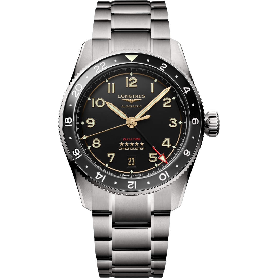 Longines Spirit Zulu Time Titanium 39mm