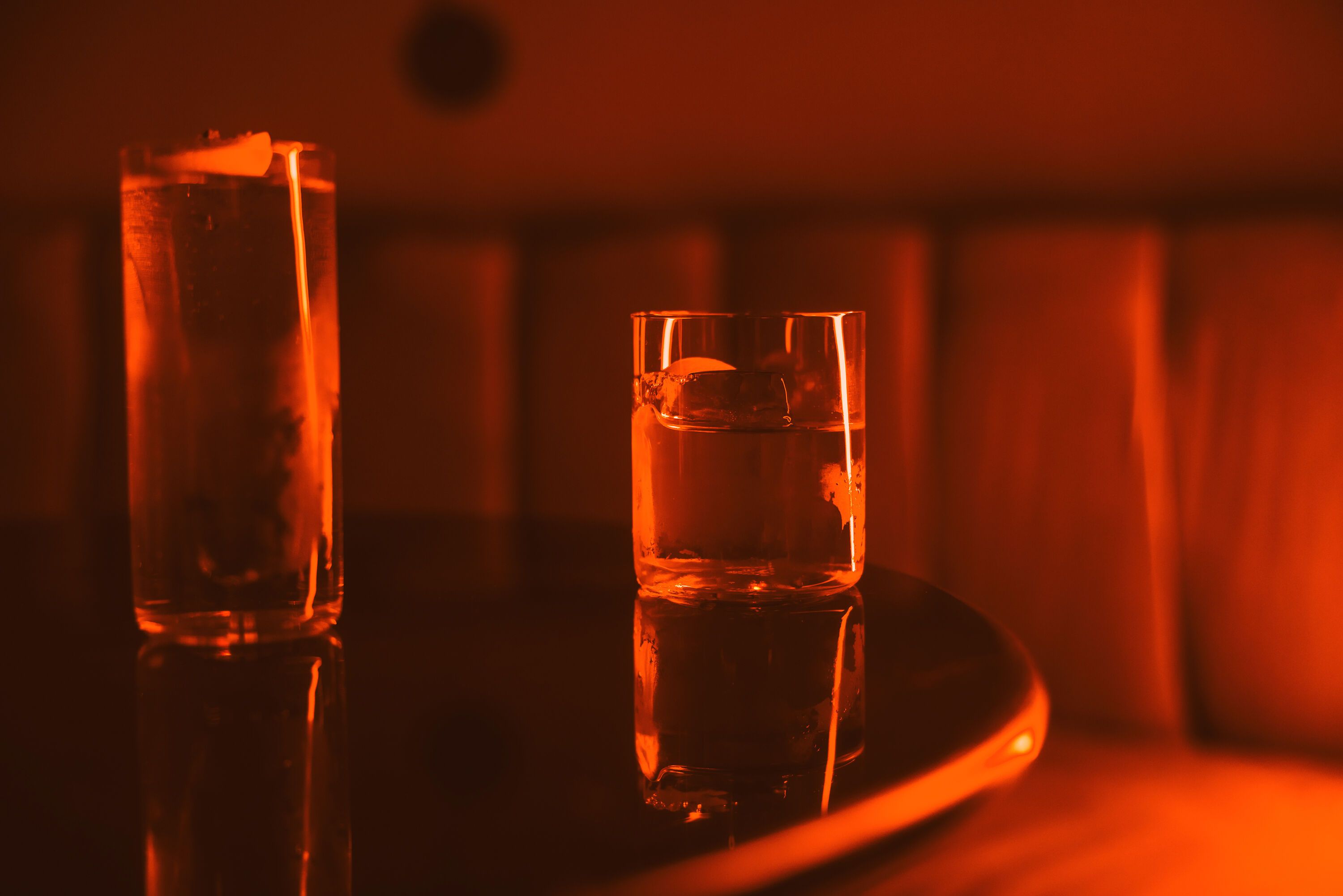KYOTO Wasserglas - Transparent / H: 8.5 cm