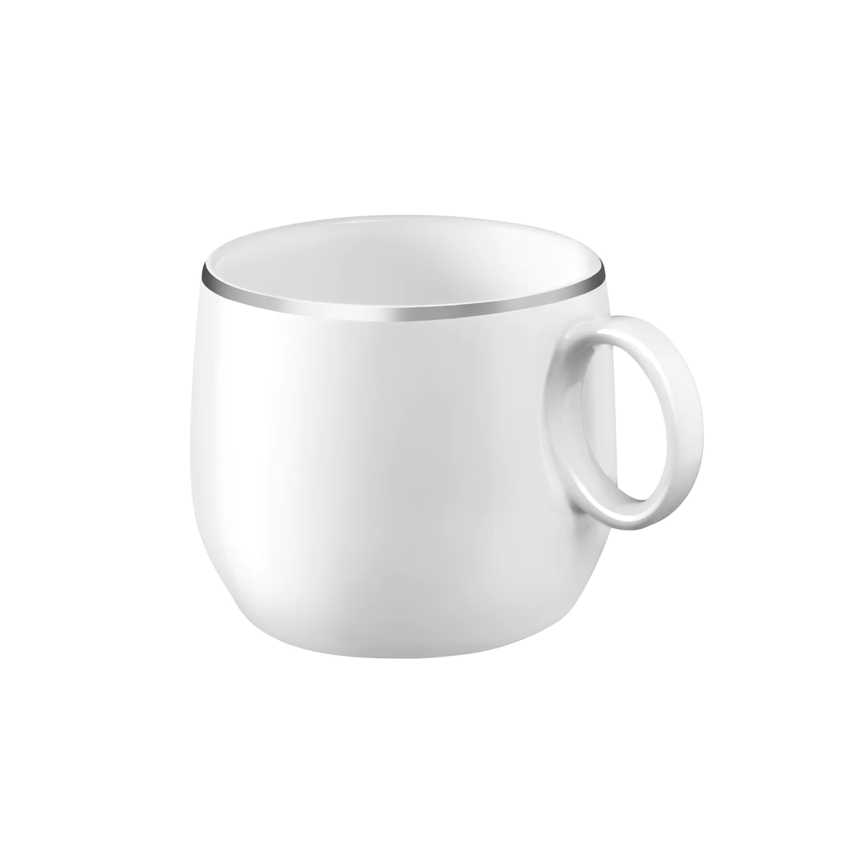 Yaka Argentic - Tasse café & thé 20 cl (lot de 6) Médard de Noblat