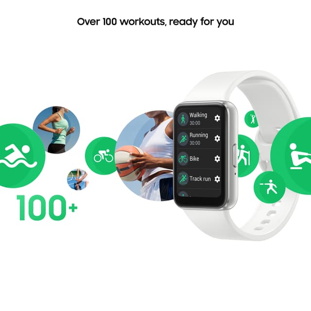 Samsung Galaxy Fit3 aktivitetsmåler (sølv)