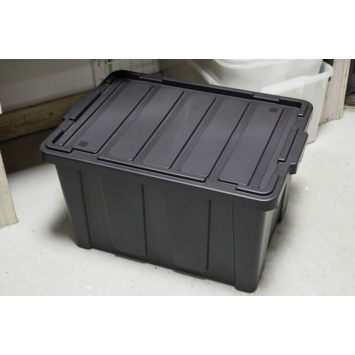 Iris Powerbox Opbergbox - 68L - 100% Recycled Kunststof - Zwart