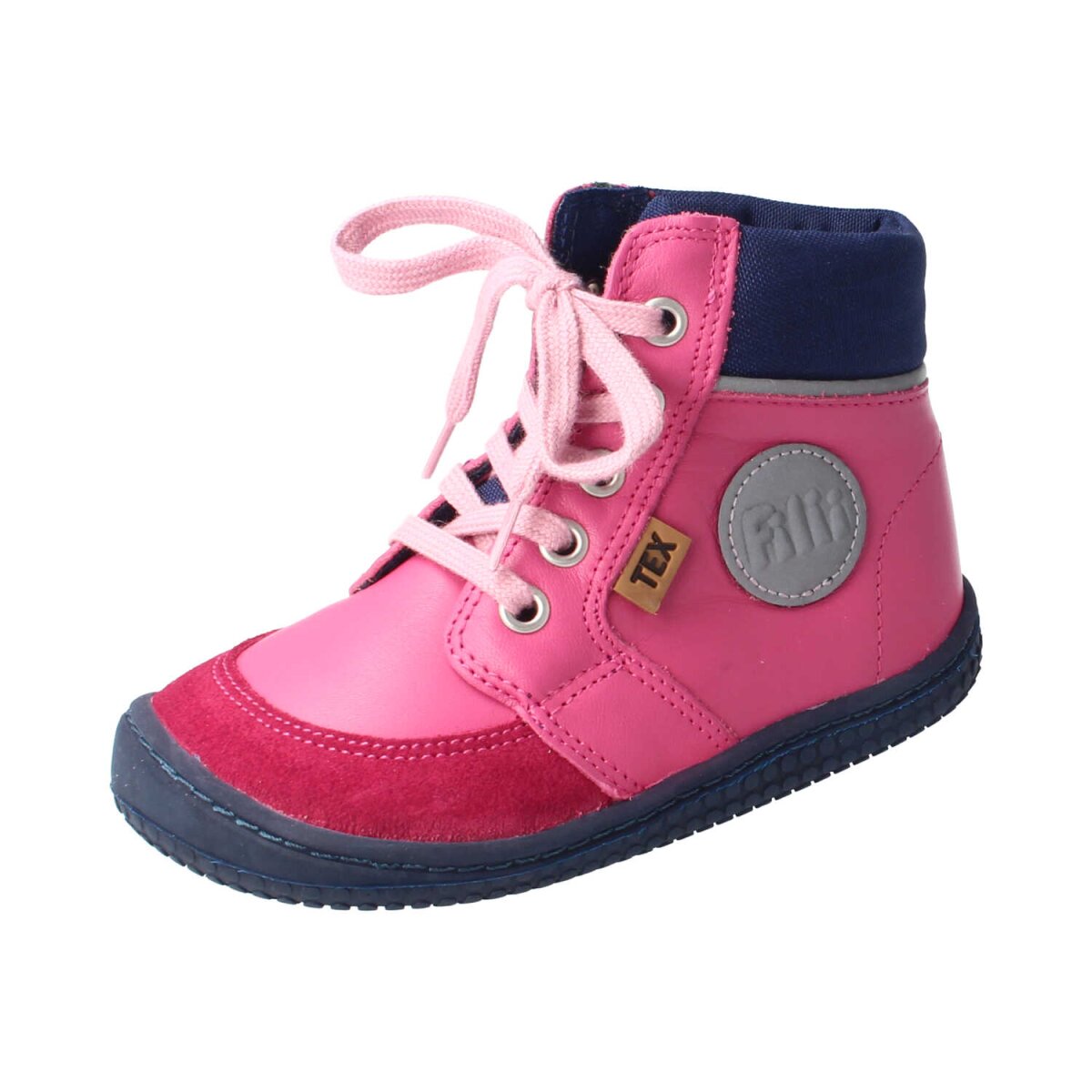 202121-WX66 EVEREST Nappa pink wool TEX laces Weite/M