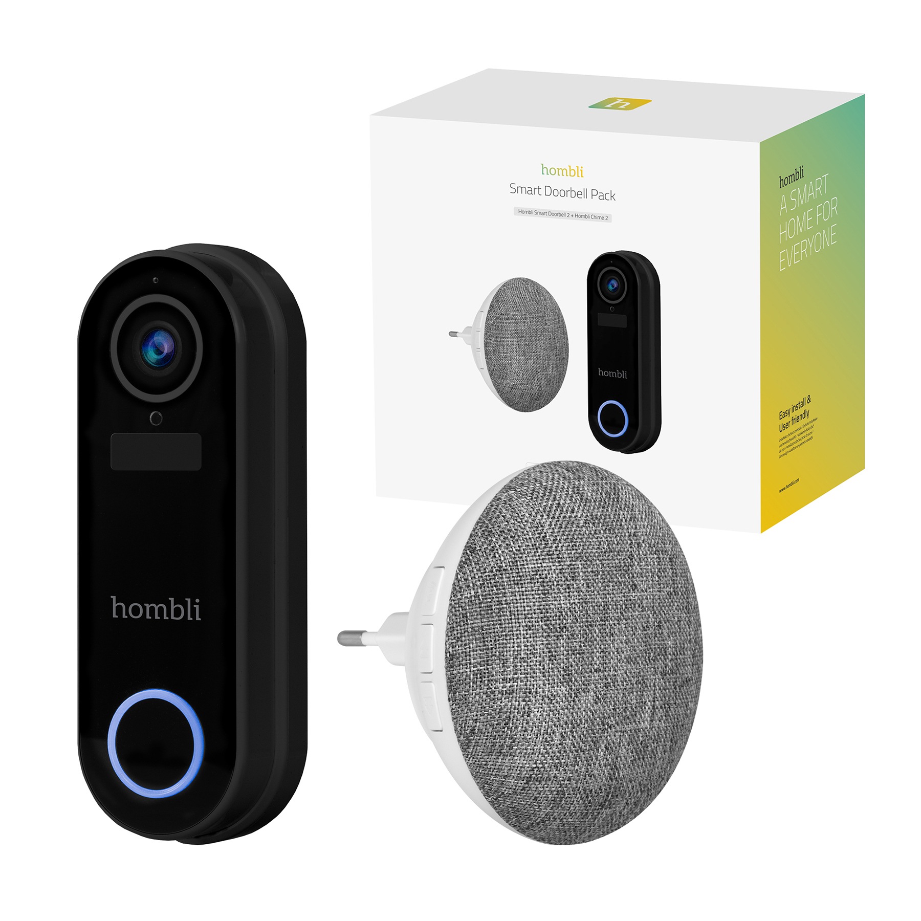 Hombli Smart Home Türklingel »smarte Türklingel 2 + Gong« Aussenbereich