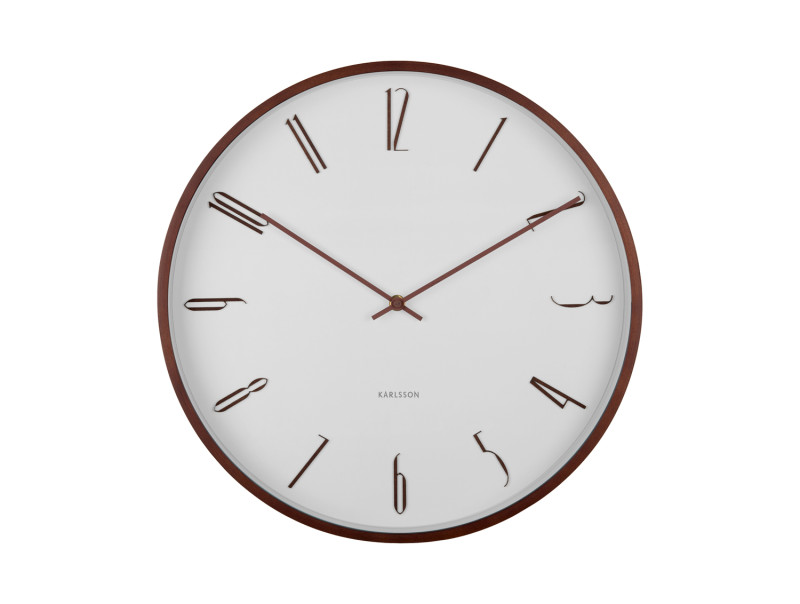 Wall Clock Scandia KA6014BL Misty blue