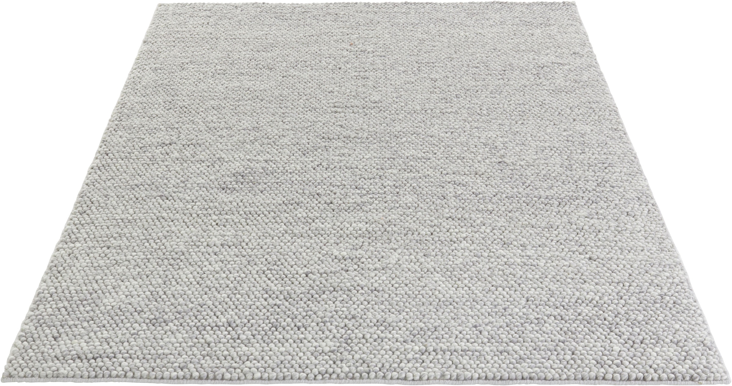 my home Wollteppich »Wolly, Wolle« rechteckig 14 mm Höhe handgewebt, Handweb Teppiche, Wohnzimmer, Schlafzimmer, Esszimmer