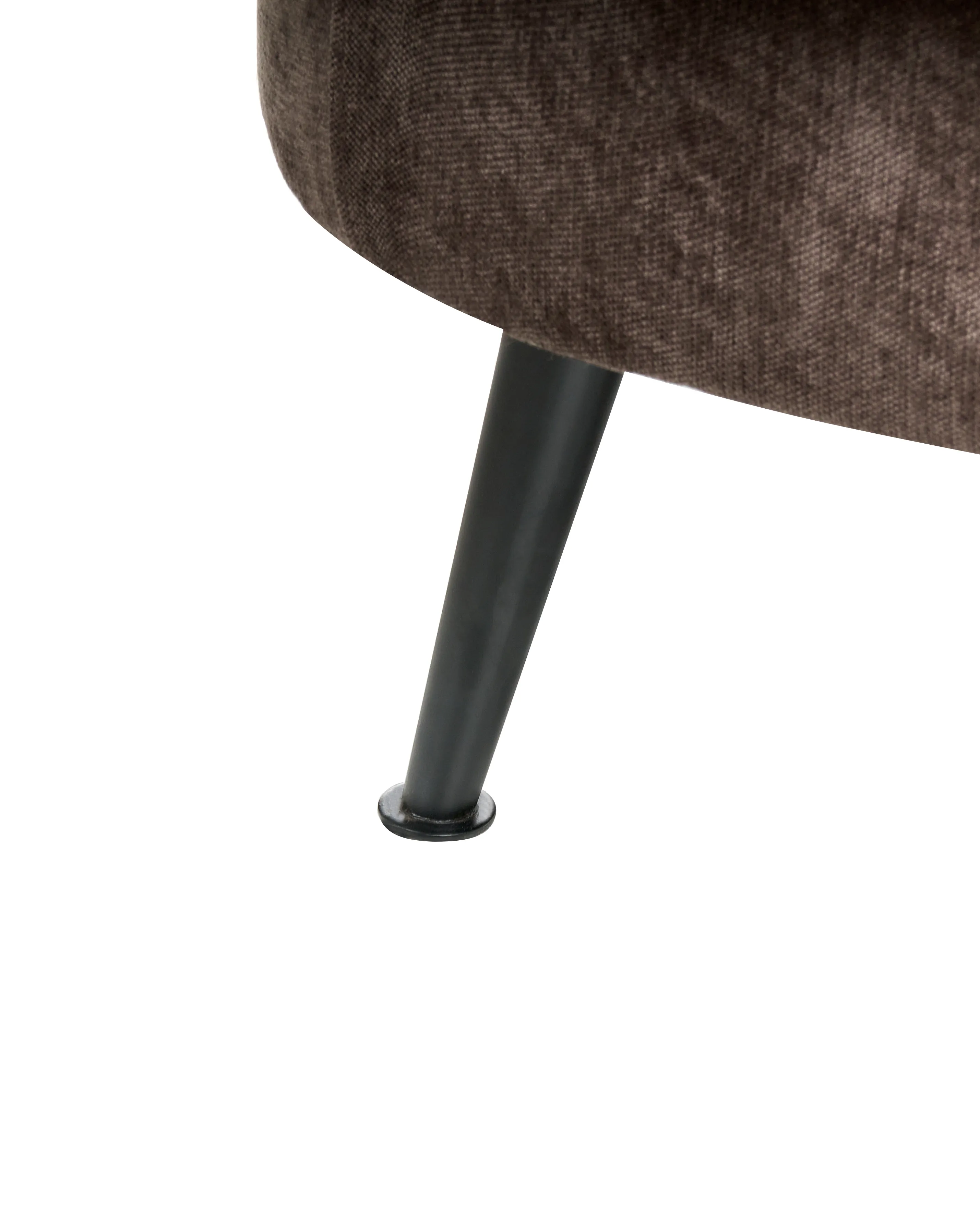 Fauteuil KJAER Chenille Donkerbruin