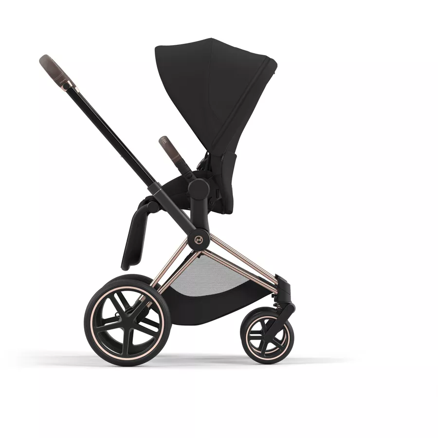cybex PLATINUM Kombikinderwagen New Priam Priam Rosegold Sepia Black
