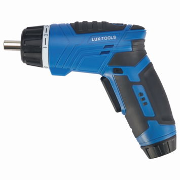 LUX accuschroevendraaier 3.6 volt met draaibaar handvat