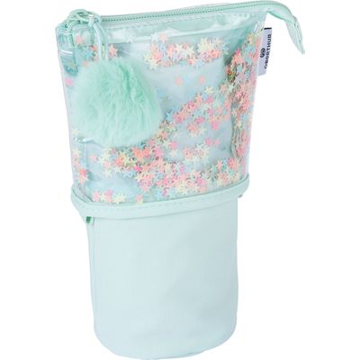 Trousse rétractable Confettis - 1 compartiment - différents modèles disponibles - Oberthur
