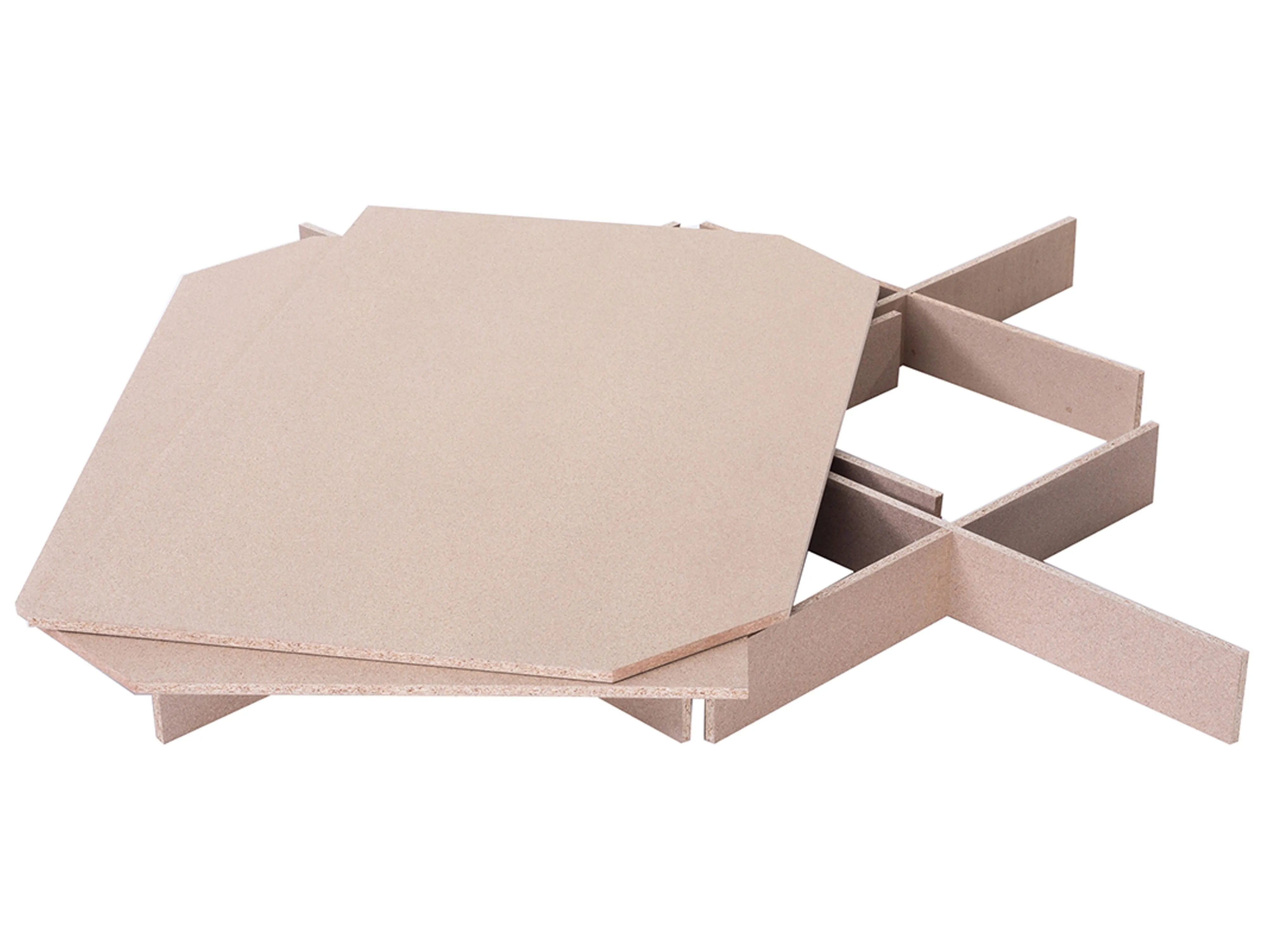 Waterbed Bouclé LAVAUR 160 x 200 cm Gebroken wit