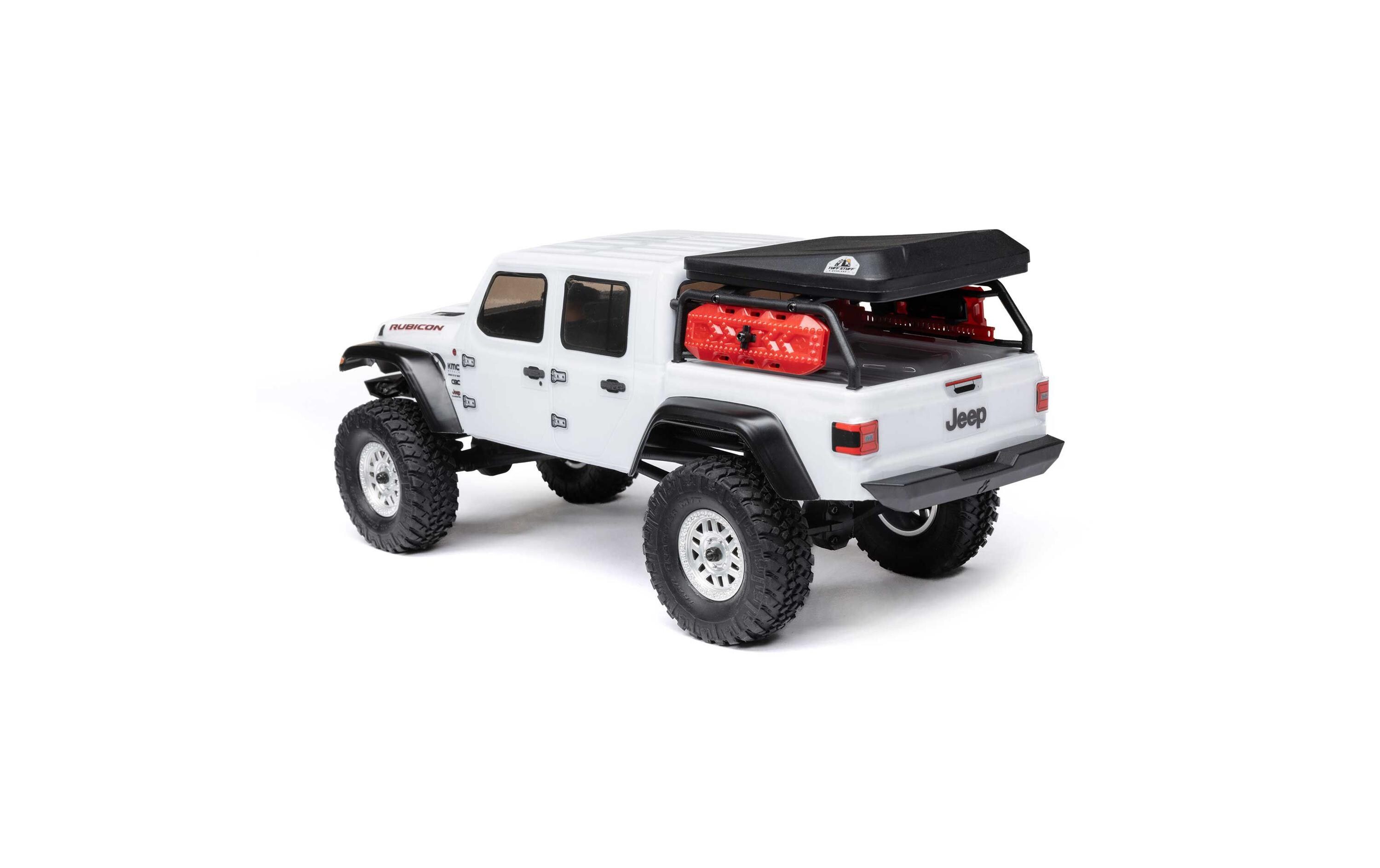 Scale Crawler SCX24 Jeep JT Gladiator Weiss, RTR, 1:24<br>4WD Mini Crawler im Massstab 1:24