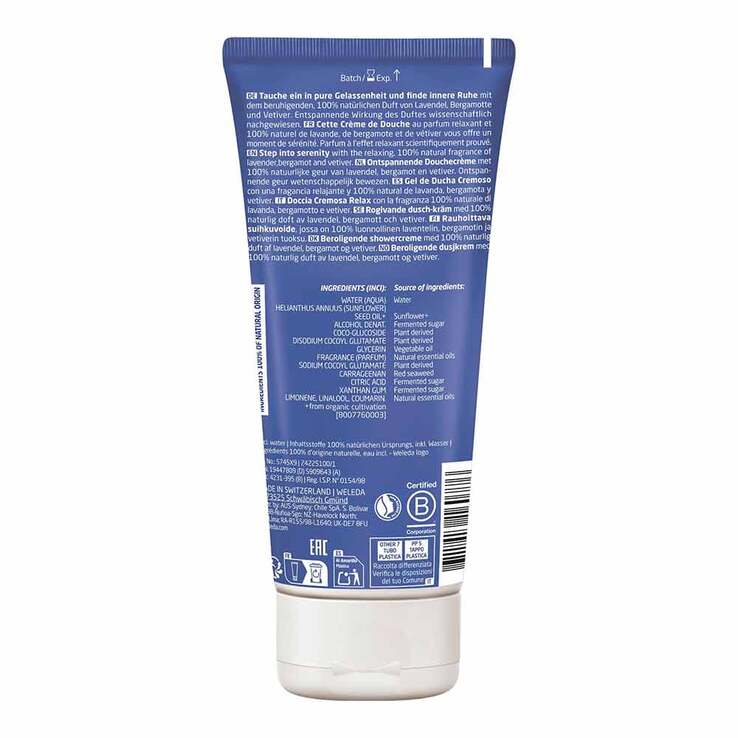 Weleda Relax Shower Cream Lavendel, 200 ml
