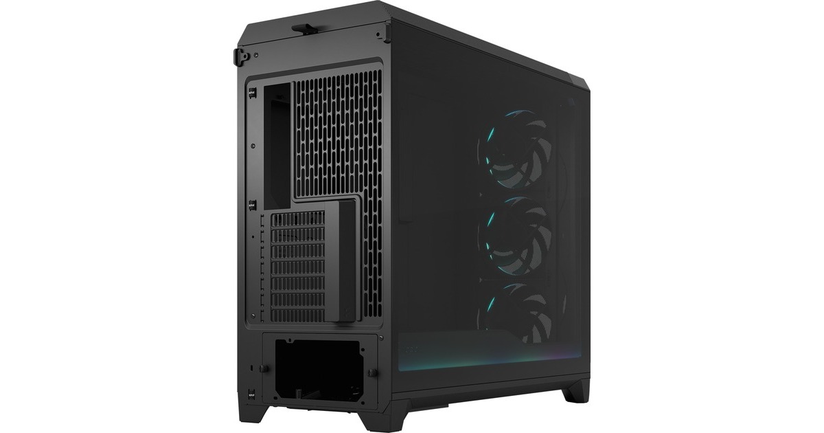 Fractal DesignMeshify 3 XL Ambience Pro RGB big tower behuizing  (Zwart | 2x USB-A | 1x USB-C | RGB | Tempered Glass)