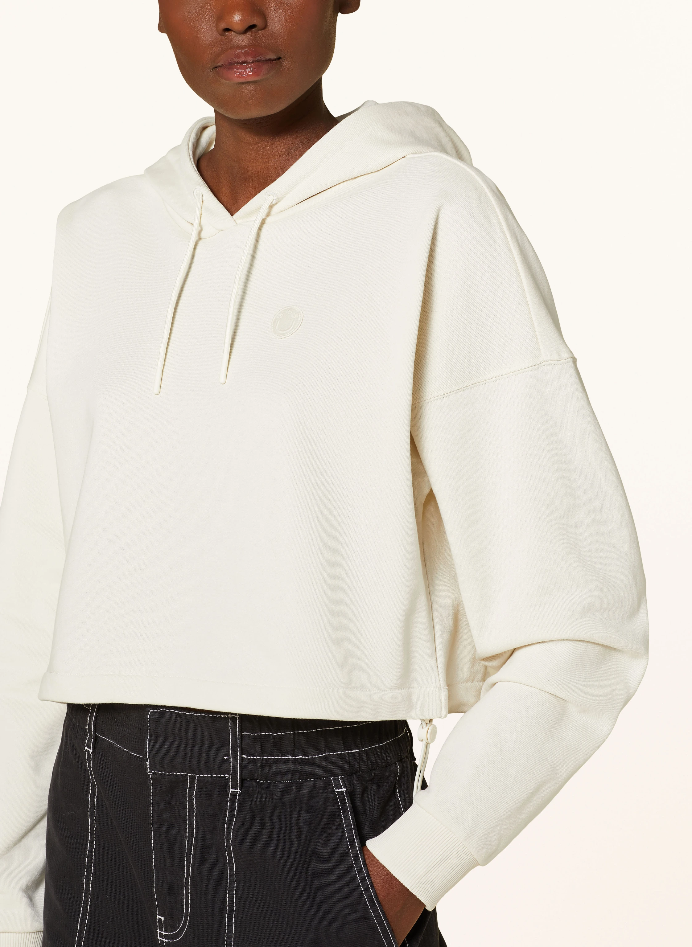 HUGO BLUE Cropped-Hoodie DILVIE