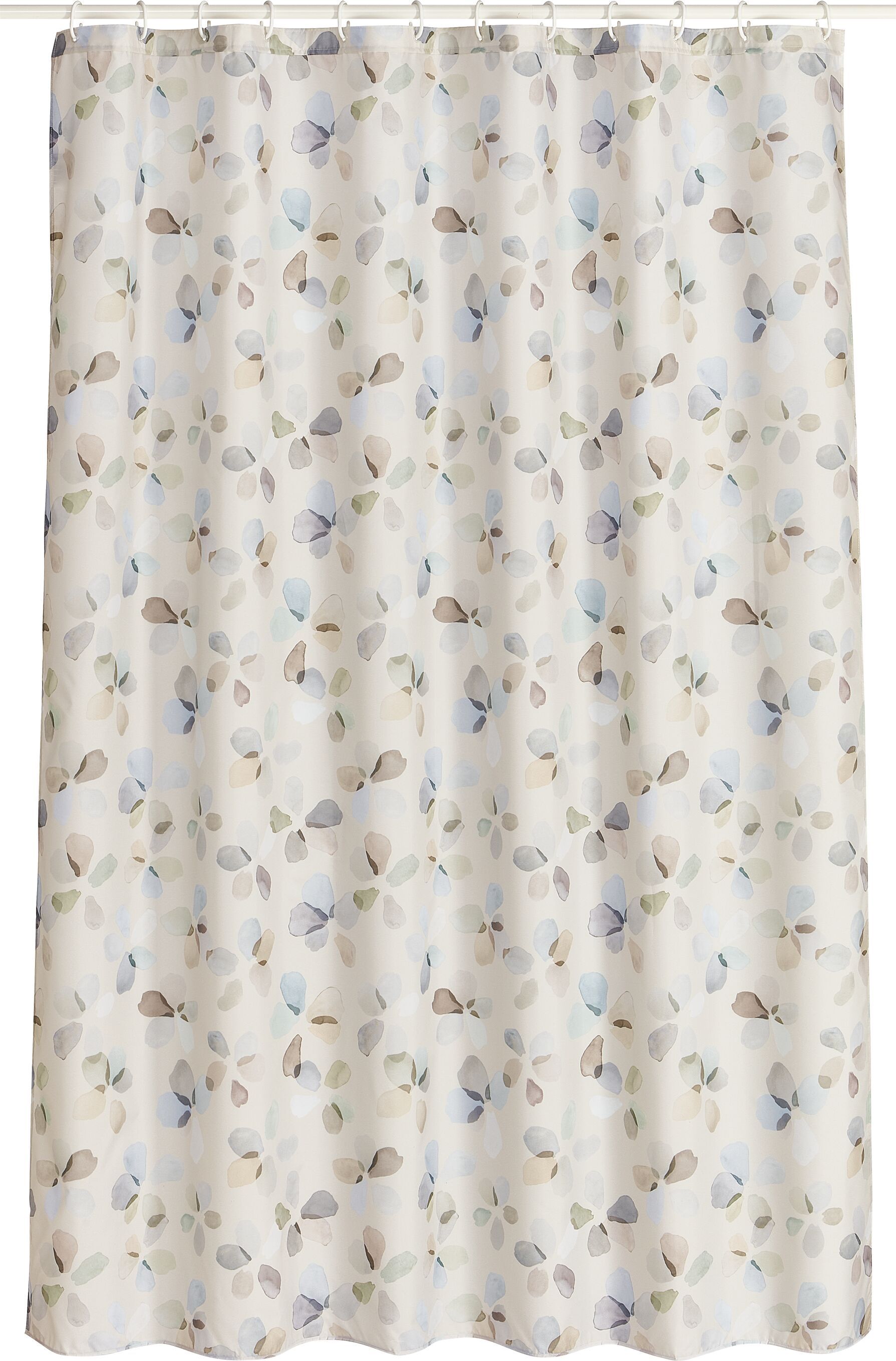 BLOOM Duschvorhang - Multicolor / B: 180.0 cm x H: 180.0 cm