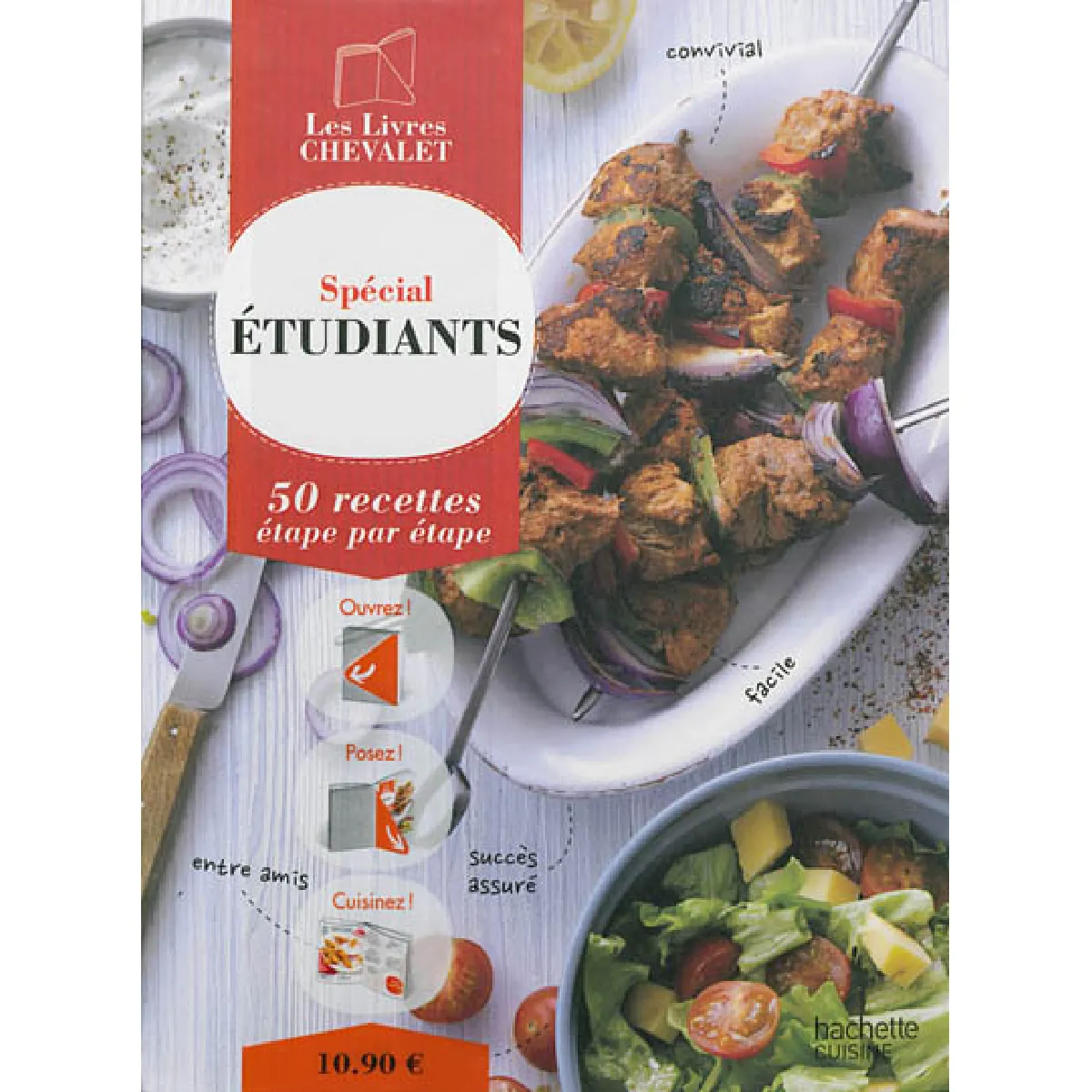Spécial étudiants : 50 recettes étape par étape · Occasion